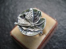 Ring Silber 925 Vintage Design mit Schmetterling