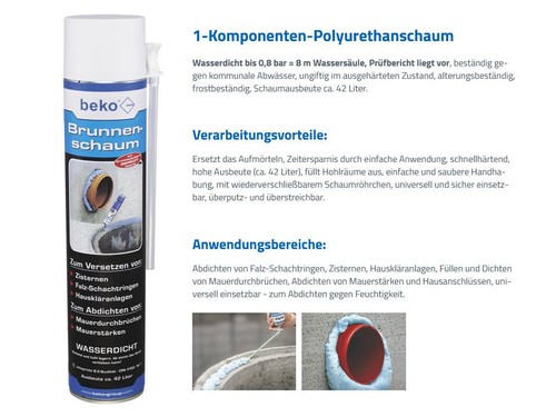 Beko brunnenschaum 750 - beko, ml