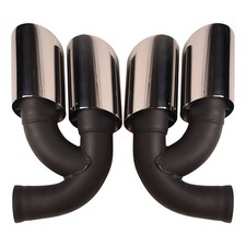 2X Endrohre Auspuffendrohr
