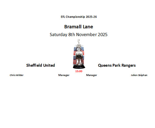 Sheffield utd queens park - v,