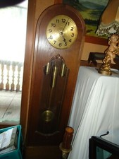Standuhr H 200 cm Westminsterschlag mit 3 Gewichten läuft gut
