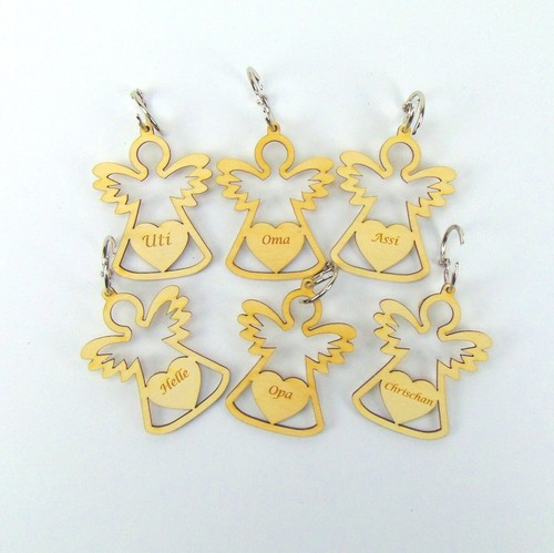 Schutzengel mit name - name, 7cm