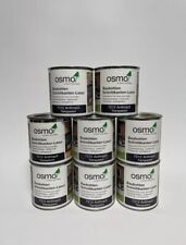 Osmo Holzlasur Baubohlen Schnittkanten-Lasur Inhalt 8 x 0,375 L Anthrazit 02