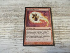 1x Fiery Bombardment - Eventide - NM/EX - German - OOP MTG