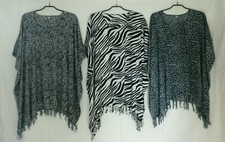 Tunika bluse top poncho - bluse,