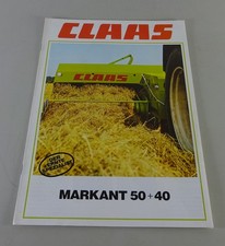 Prospekt / Broschüre Claas