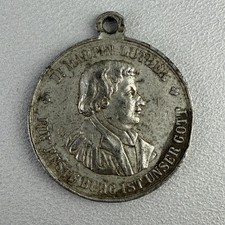 Versilberte medaille 1883 - medaille,