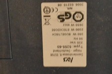 Dampf Bügeltisch INOTEL Typ 5255-60 mit  230 W Steckdose( Dampfbügelbrett )