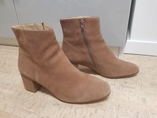 Högl Stifeletten Gr.40/6,5 Echtes Leder Beige