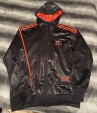 adidas Chile 62 Jacke Schwarz