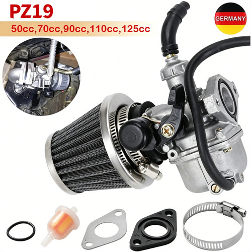 Vergaser pz19 mit - vergaser, luftfilter