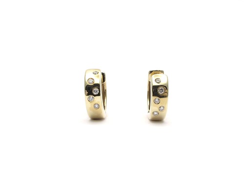 Ohrringe creolen gold 585 - ohrringe,