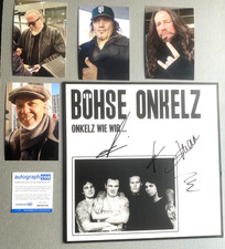 BÖHSE ONKELZ In-person signed