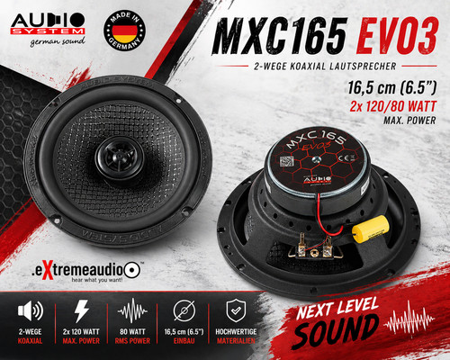 Audio system mxc165 evo3 - system,