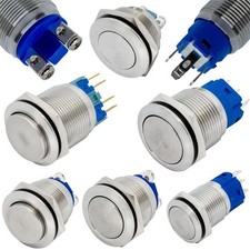 Edelstahl Druckschalter +