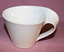 VILLEROY BOCH V&B New Wave weiß Cafe au Lait Tasse H 8,5 cm Ø 10 cm selten 10320
