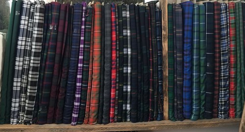 Schottenkaro stoffe - 80+,