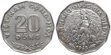 Süd Vietnam 20 Dong 1968