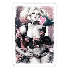 Harley Quinn Comic Aufkleber Sticker, max. 10 x 10 cm