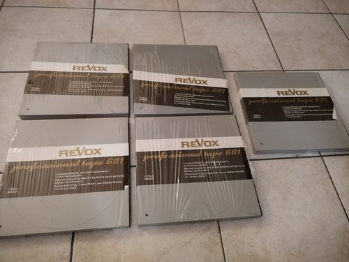 Revox 601 tonbandspulen mit - revox,