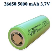 26650 Li-Ion Akku 3,7V 5000mAh