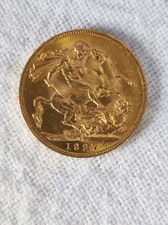 1 Full Sovereign 1927 SA Georg V Goldmünze 917 Au