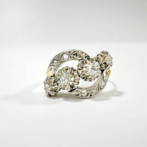 Vintage 18k diamant - 18k,
