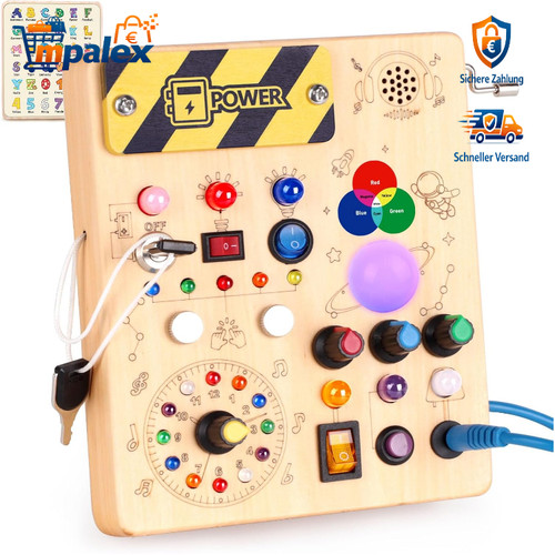 Montessori led activity board - activity,