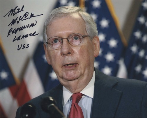 Mitch mcconnell signed - mitch,