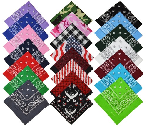 Bandana multi nickituch hals - bandana, hals-