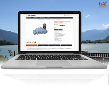 eBay Vorlage 2025 Responsive Auktionsvorlage Template FFT dunkel blau