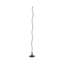 LED Stehleuchte Modern warmweiß Fußschalter Wellenform LeuchtenDirekt H= 120cm