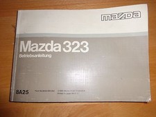 Mazda Ersatzteile - Benutzerhandbuch / Betriebsanleitung für Mazda 323 