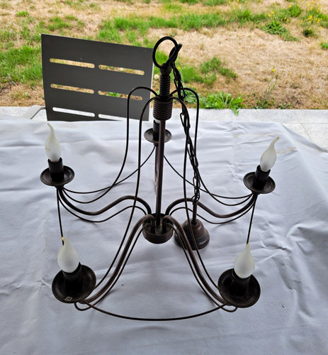 Kronleuchter metall bronze - kronleuchter,