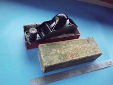 Stanley doppelseitiger No.130 Blockhobel - Holzbearbeitungswerkzeug - mit Box - schöner Zustand