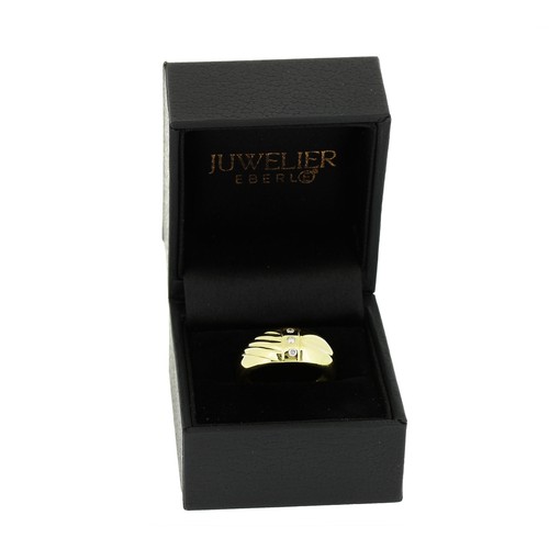 Ring 750 gold gelbgold - 18,