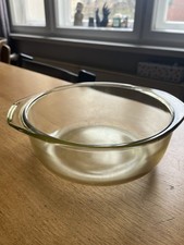 Saale Glas DDR Bräter Glas