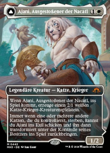 Mtg ajani ausgestoßener - mtg,
