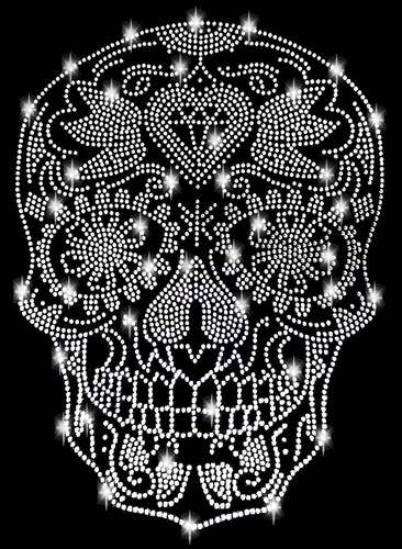 Strasssteine totenkopf - strasssteine,