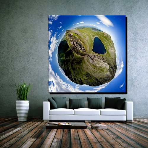 Leinwand bild xxl popart welt - xxl,