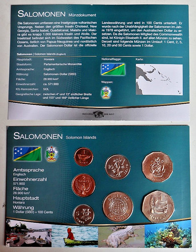 Salomonen kms kursmünzensatz - kms,