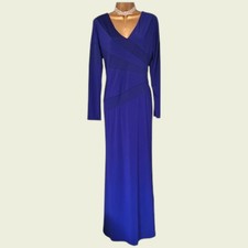 Michaela Louisa Vintage Kleid Blau Besondere Anlässe UK 18 US 14 EU 46