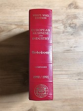 WHO'S WHO EDITION EUROPEAN