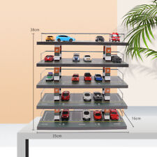 Auto Parkplatz 1/64 Diorama Vitrine Modell Auto Garage Desktop Dekor 5 Ebenen 