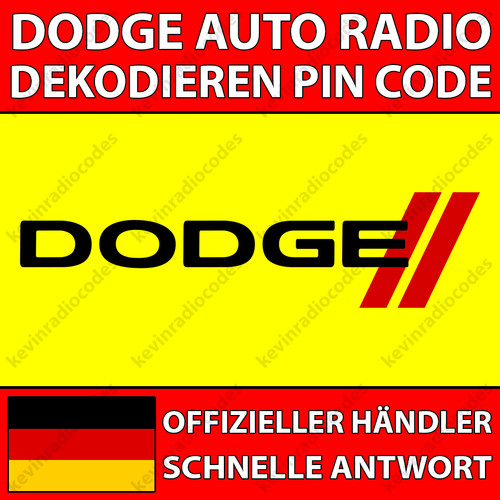 Dodge radio dekodieren pin - ✅dodge,