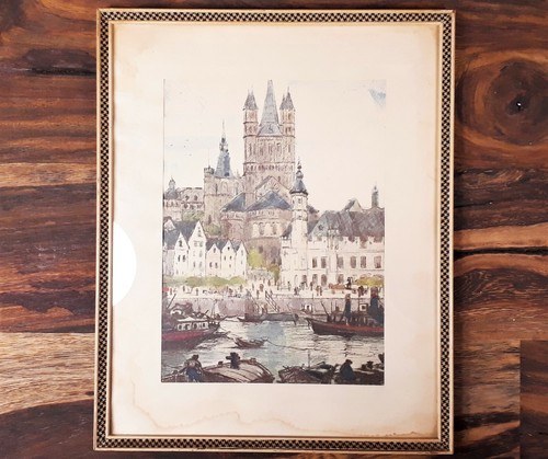 Kunstdruck alt köln - kunstdruck,, alt-köln