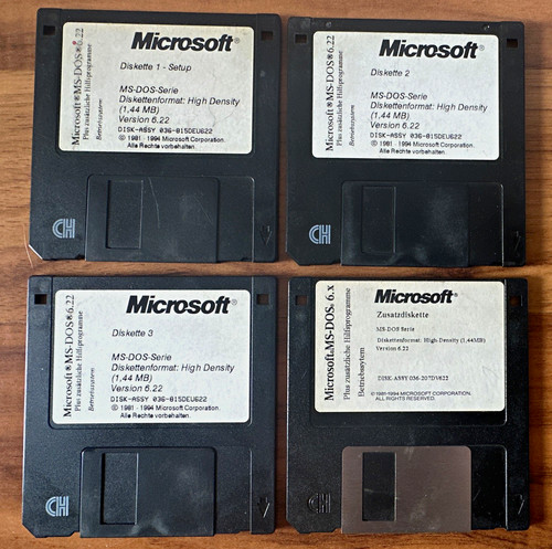 Microsoft dos 22 - ms-dos, 6.22