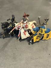 3er Set Schleich Ritter zu