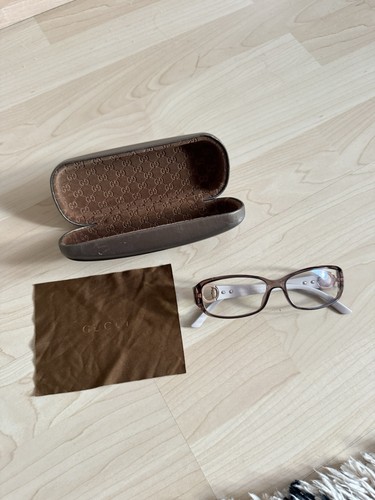 Gucci brillengestell weiß und - gucci,
