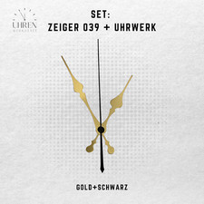 Quarzuhrwerk lautlos mit